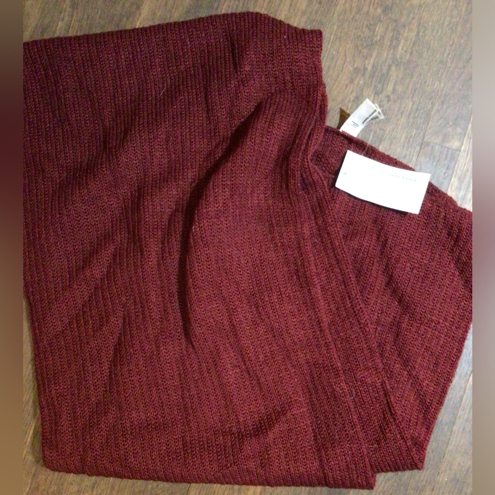 Rare AA Burgundy Knit Sweater